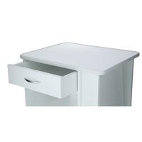 Noptieră UNIZDRAV, albă - COLȚUL STÂNGĂ JOS DETERIORAT