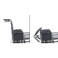 Scaun cu rotile pentru transfer UNIZDRAV, 50 cm FĂRĂ AMBALAJUL ORIGINAL, ZGÂRIETURI PE STRUCTURĂ