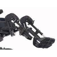 Scaun cu rotile electric cu lumini, 46 cm - PORDUS EXPUS ÎN SHOWROOM, ANVELOPE/TREPTE MURDARE