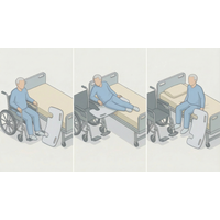 Placă ergonomică pentru transferul pacientului