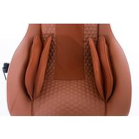 Scaun de masaj electric Zafir Relax, cărămiziu - UȘOR MURDĂRAR