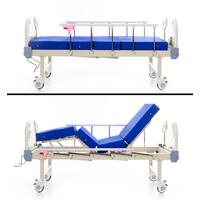 Pat mecanic de poziționare pentru copii cu saltea UNIZDRAV