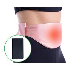 Centura cu încălzire USB pentru abdomen cu power bank - tehnologie grafen