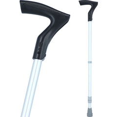 Baston din aluminiu dur