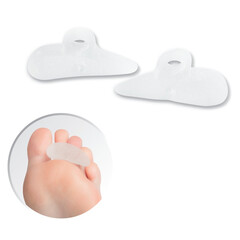 Protecție pentru degete din silicon, 2 bucăți