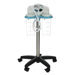 Aspirator chirurgical cu stativ SUPER VEGA, recipient 2 x 2 l