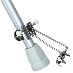 Atașament anti-alunecare pentru cârje cu închidere metalică