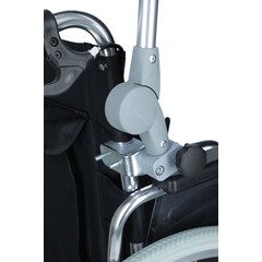 Umbrelă pentru cărucior, gri