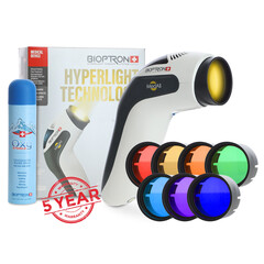 Biolampa Bioptron MedAll + spray Oxy + terapie prin culoare