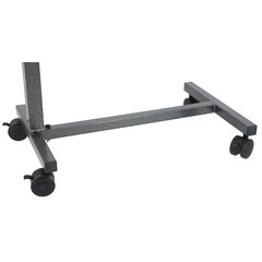 Masă de servit la pat - alb cu gri