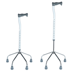 Baston cu patru puncte de sprijin