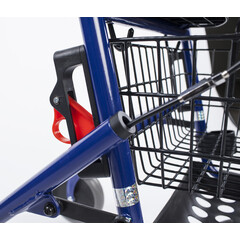 Rolator cu 4 roți cu șezut și coș