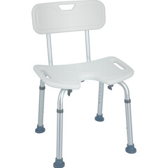 Scaun de duș cu decupaj