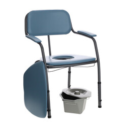 Scaun de toaletă cu un șezut mai lat