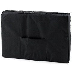 Pat pentru masaj din lemn - reglabil, albastru