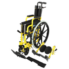 Scaun cu rotile pentru copii