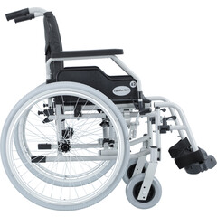 Scaun cu rotile ușor cu centru de greutate reglabil