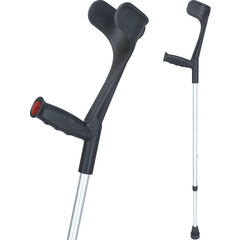 Cârja cu sprijin pe antebraț - neagră