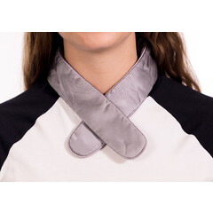 Guler cu încălzire USB pentru gât fără power bank, roz - tehnologie grafen