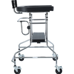 Cadru mobil cu scaun și suport la subraț