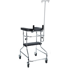 Cadru mobil cu scaun și suport la subraț