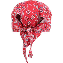 Bandană răcoritoare pentru cap, roșie