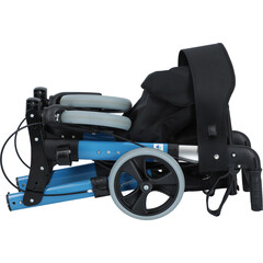 Rolator albastru UNIZDRAV PREMIUM