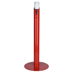 Dozator automat pentru dezinfecție cu suport UNIZDRAV, roșu