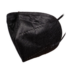 Mască FFP2 fără supapă de expirație, neagră