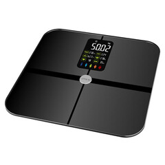 Cântar SMART cu diagnosticare a 15 parametri corporali + display LED, Bluetooth și aplicație mobilă