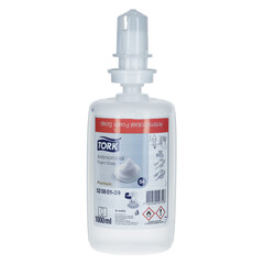 Săpun spumă antimicrobian Tork Premium (S4), reîncărcare de rezervă, 1000 ml