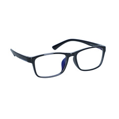 Ochelari UNIZDRAV anti-lumină albastră negru - unisex + husă, geantă și set de testare