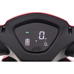 Scuter electric cu trei roți CHAMPION pentru seniori - motor puternic de 1000 W, roșu
