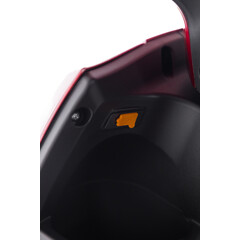 Scuter electric cu trei roți CHAMPION pentru seniori - motor puternic de 1000 W, roșu