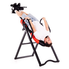 Masă inversie cu masaj, vibrații și funcție de încălzire