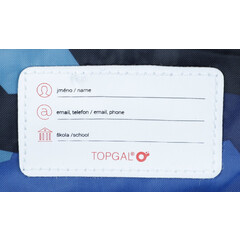 Ghiozdan ergonomic de școală  albastru - verde