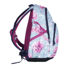 Ghiozdan ergonomic cu imprimeu floral