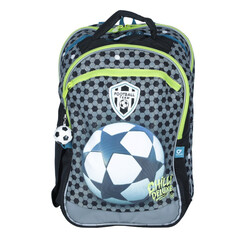 Ghiozdan ergonomic de școală pentru micii jucători de fotbal