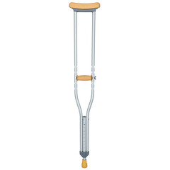 Cârjă subaxilară - medie UNIZDRAV (110 - 130 cm) M, 1 buc