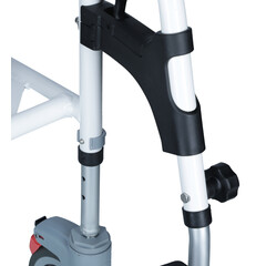 Scaun cu rotile pentru duș-toaletă MASTER