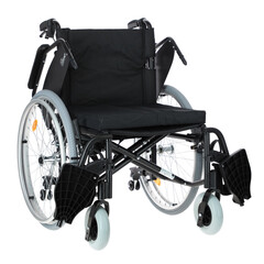 Scaun cu rotile ușor cu frâne pentru  însoțitor