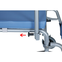 Scaun de toaletă mobil Komoda 45