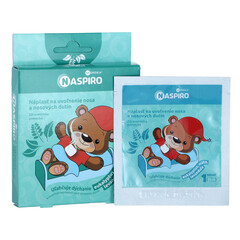 Plasturi pentru eliberarea căilor nazale și sinusale NASPIRO, 5 buc