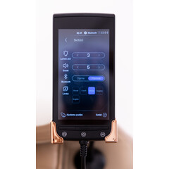 Scaun electric de masaj RelaxPro 3D MASSAGER, alb-maro