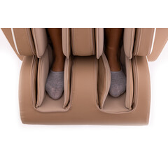 Scaun electric de masaj RelaxPro 3D MASSAGER, alb-maro