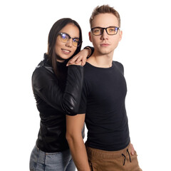 Ochelari UNIZDRAV anti-lumină albastră retro - unisex + husă, geantă și set de testare