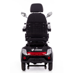 Scuter electric cu trei roți CHAMPION pentru seniori și persoane invalide - motor puternic de 1000 W, negru