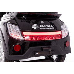 Scuter electric cu trei roți CHAMPION pentru seniori și persoane invalide - motor puternic de 1000 W, negru