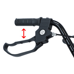 Rolator mobil ușor UNIZDRAV, argintiu