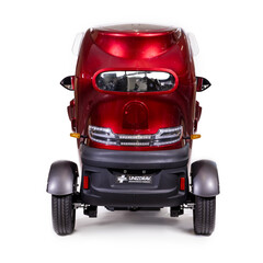 Scuter acoperit cu trei roți CHAMPION MiniCar pentru seniori și imobili - motor puternic de 1500 W